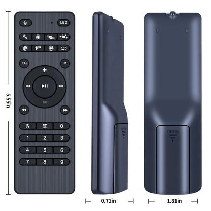 Replacement Remote Control For JAUYXIAN D16 Portable Bluetooth Speaker