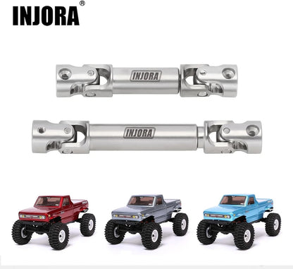 INJORA Stainless Steel Center Drive Shafts for Redcat Ascent-18 1/18 RC...