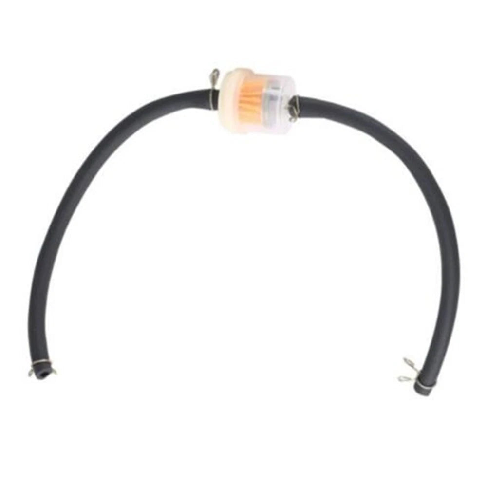 2Pcs 6mm Inline Gas Petrol Liquid Fuel Filter Hose Using For 2/4 Stroke Engines