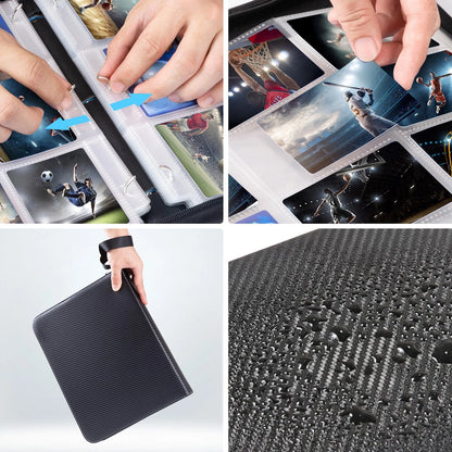 WOT I Trading Card Binder, 900 Pockets Sleeves with 900 Pockets, Black