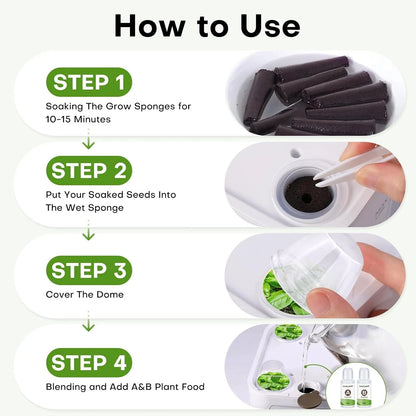 Ahopegarden 50pcs Hydroponic Pods Kit: Compatible with 50pcs, Brown