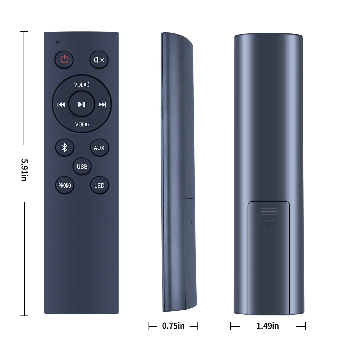 For Klipsch The Three II Hi-Res Portable Bluetooth Speaker Remote Control
