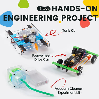 6-in-1 STEM Science Kits for Kids Age 8-12, Home 5.91 x 10.04 x 4.72 inches