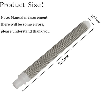 YESHINDA 0089958 0154842 Airless Spray Gun Filter 50 Mesh Compatible White