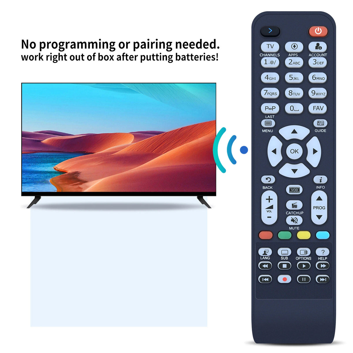 Remote Control For Airties 7200, 7200i, 7120, 7100 Digiturk Play IPTV Kumanda