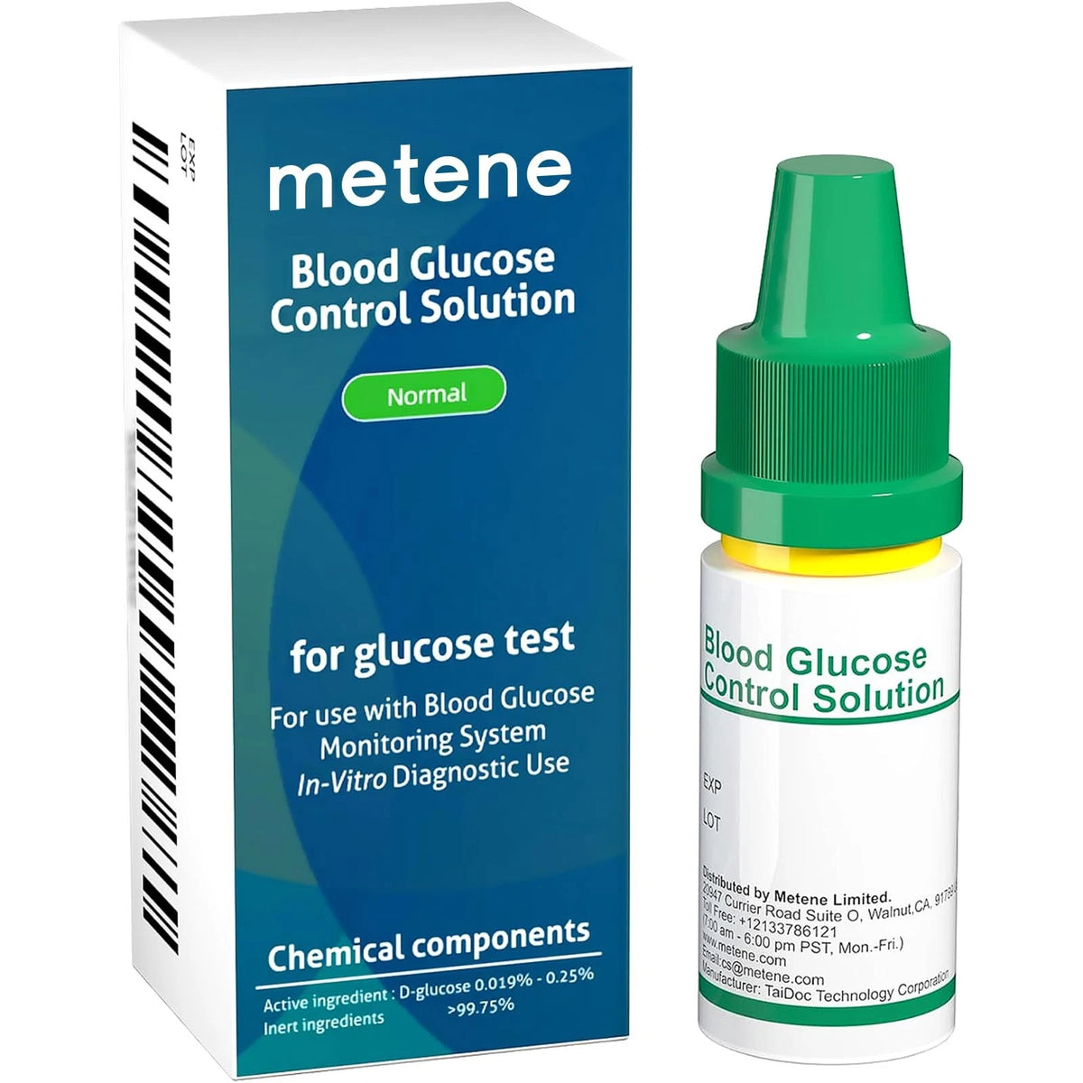 Metene TD-4116 Control Solution, Level 2,  with metene Blood...