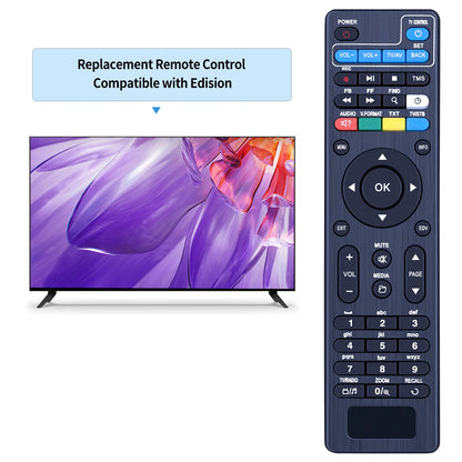 Replacement Remote Control For Edision Piccollo 3-in-1 Receiver