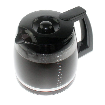 14-Cup Replacement Carafe Compatible with 14-CUP Coffee Carafe, Black