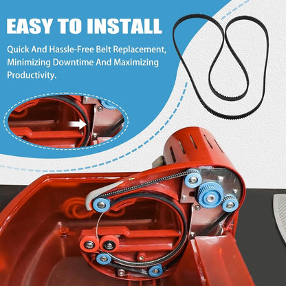 Ring Saw Replacement Drive Belt for Gemini Taurus 2 and 3 Black