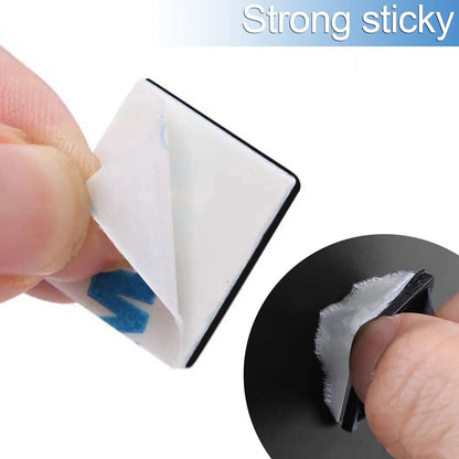 Zip Tie Mounts - SeuYeugX 100PCS Cable Self Adhesive Set for Black