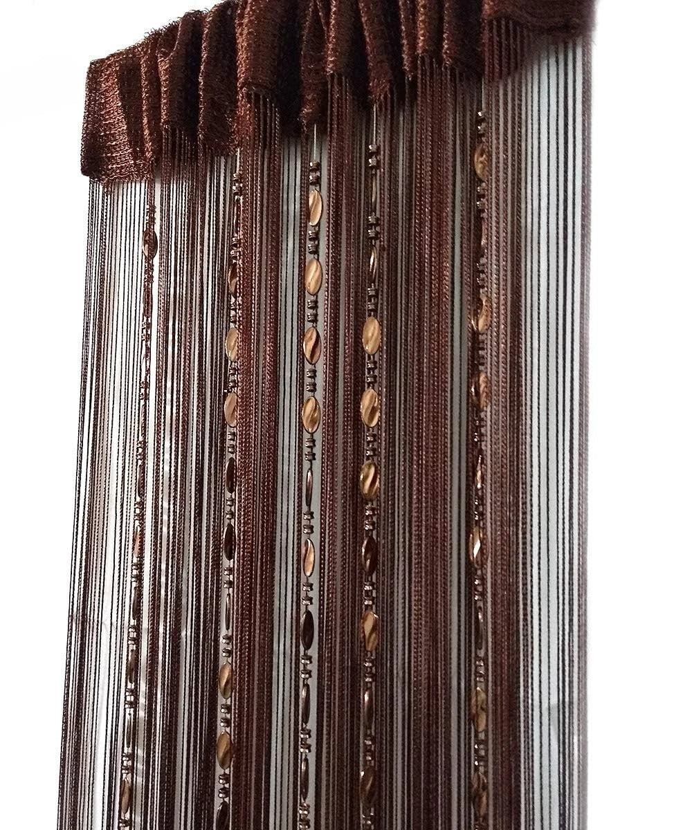 ave split 100cmX200cm Decorative Door 39.4"W x 78.7"L (Pack of 1), Coffee