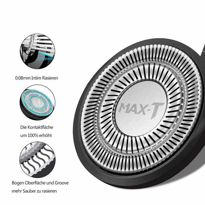 MAX-T Replacement Shaver Head -   1 Count (Pack of 1), Silver
