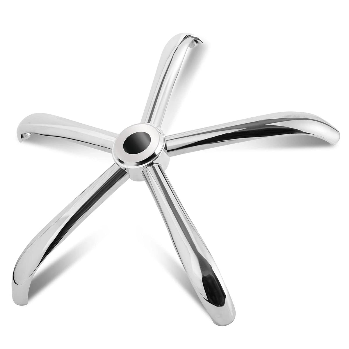 Mastery Mart Office Chair Base Replacement, 28 Inch Heavy 70 cm, Silver