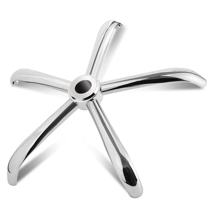 Mastery Mart Office Chair Base Replacement, 28 Inch Heavy 70 cm, Silver
