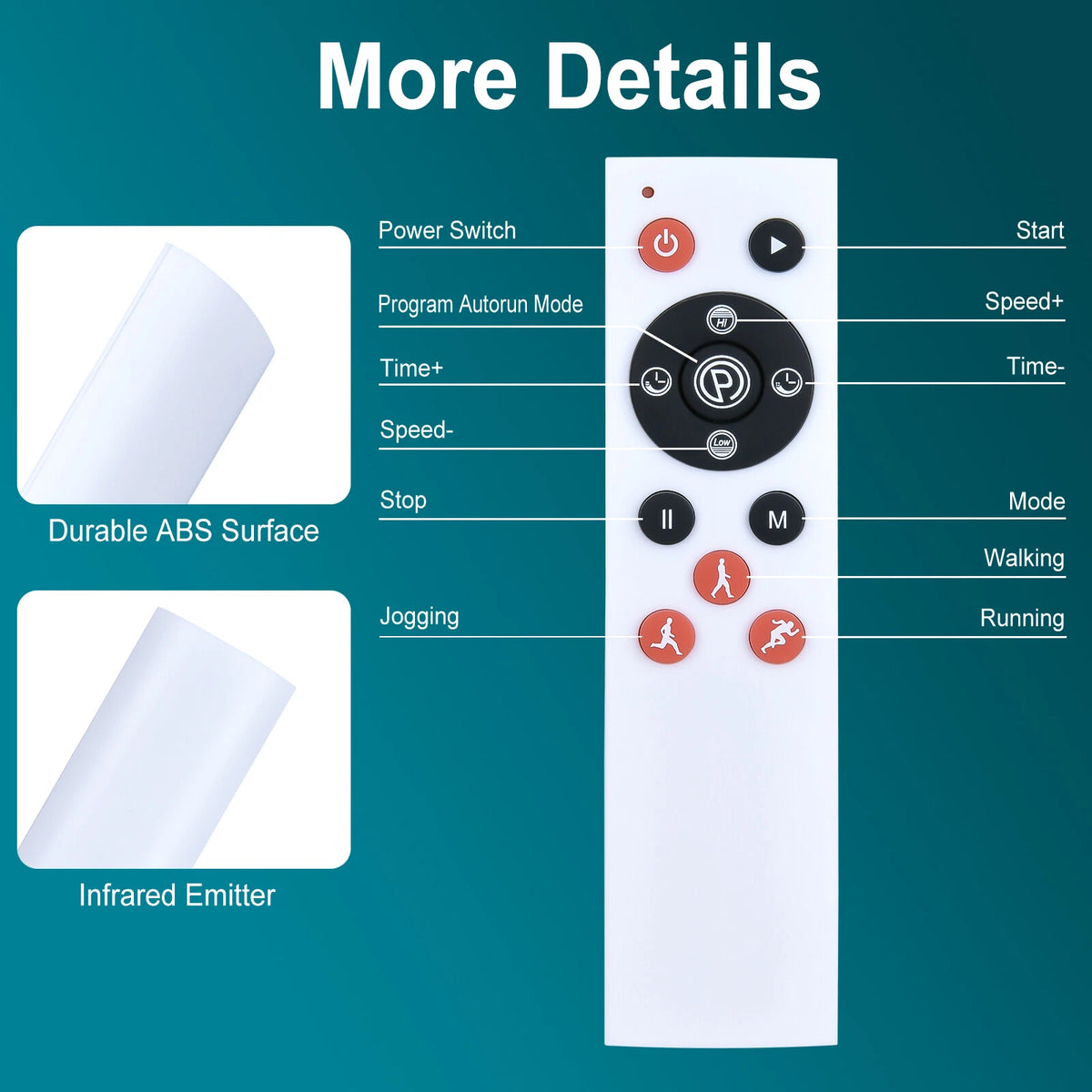 Remote Control For Vibration Platform Plate Whole Body Exercise Fitness Massager