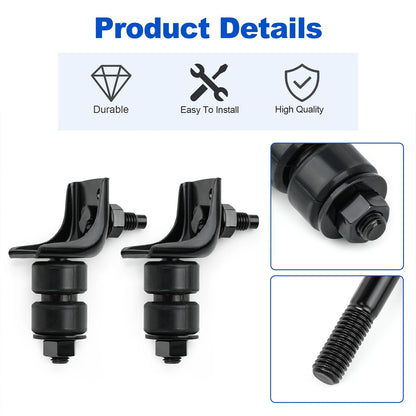 2Pcs Front Bumper Bracket Kit For Toyota Pickup 1989-95, 52145-89102 90540-08018
