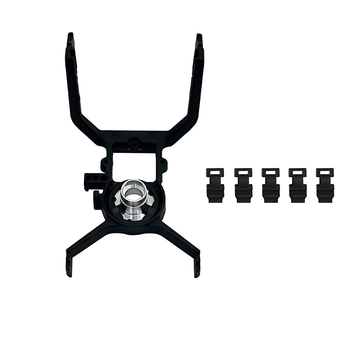 ZWLLKJGS Gimbal Shock Absorber Bracket with 5 PCS 1 x 2 x 0.6 inches, Black
