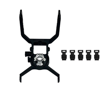 ZWLLKJGS Gimbal Shock Absorber Bracket with 5 PCS 1 x 2 x 0.6 inches, Black