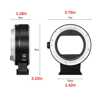EF-EOS R Lens Mount Adapter Accessory For Canon EF EF-S Lens To EOS R RF Mount