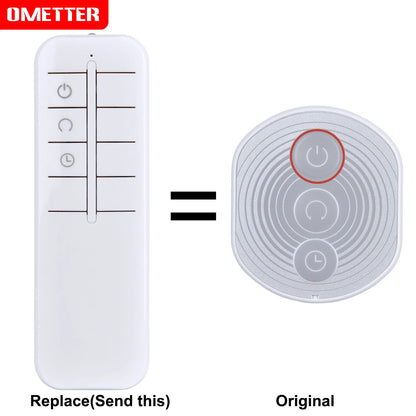 Remote Control For LEMOISTAR / Shinebella Wall Mount Oscillating Fan FW2GY FW2