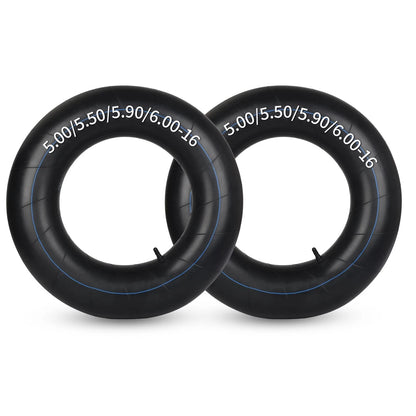 GICOOL 5.00/5.50/5.90/6.00-16 Butyl Inner Tubes, 5.00/5.50/5.90/6.00-16,TR15