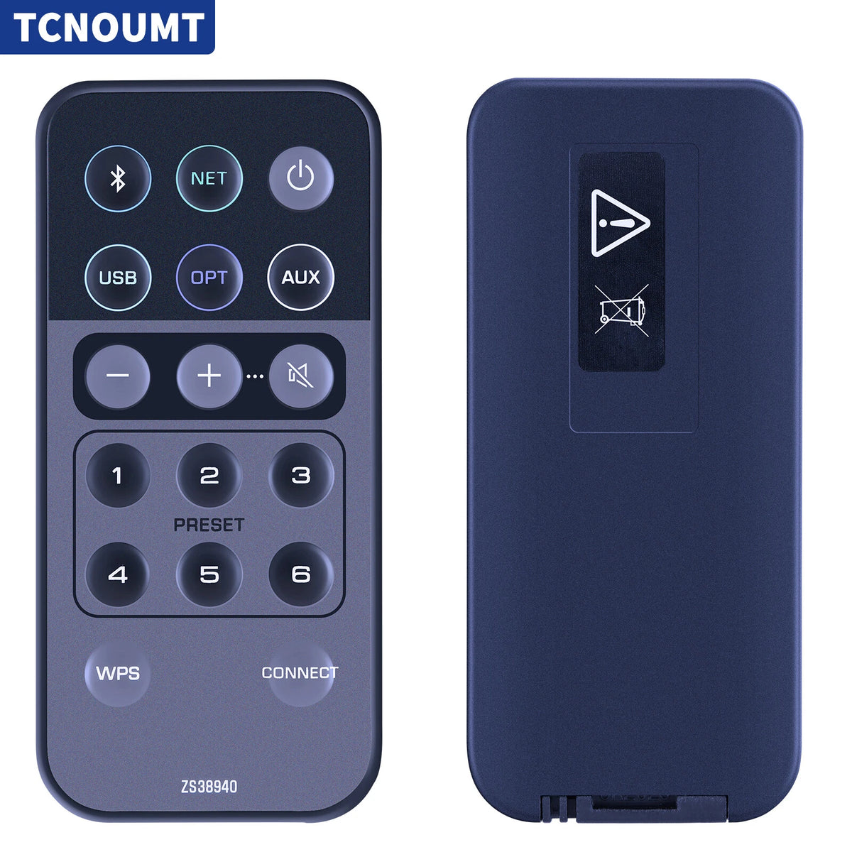 ZS38940 Remote Control For Yamaha NX-N500 MusicCast Network Speaker