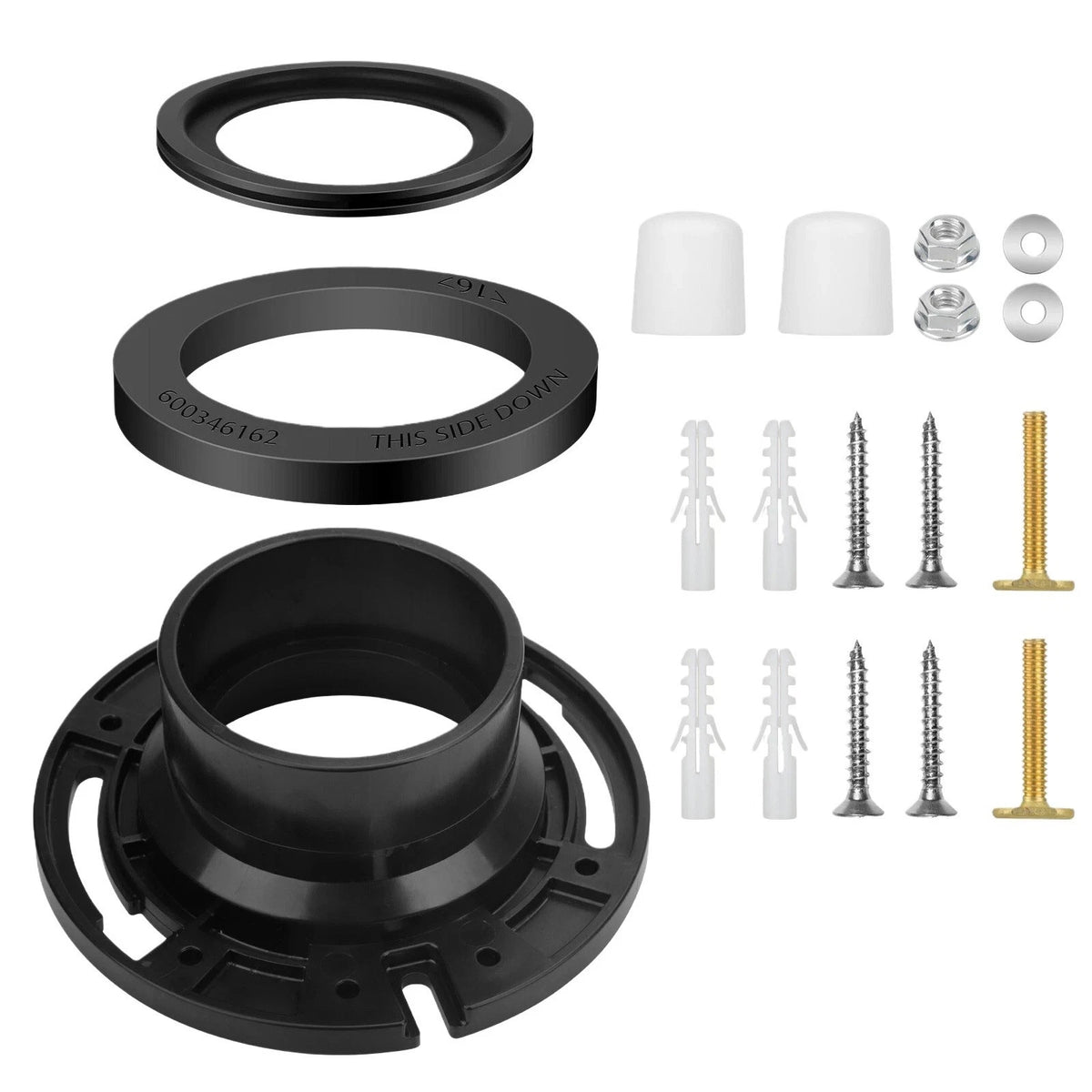 Toilet Seal Flange Kit For Dometic 300 310 320 RV Series Flush Seal 385311652