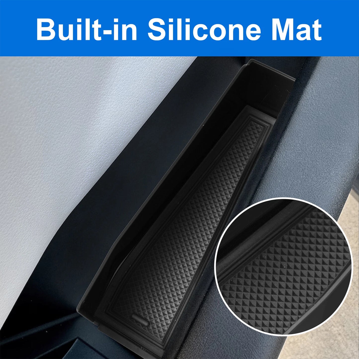 Door Handle Inserts for Tesla Cybertruck 2024+, Storage Tray Box Caddy
