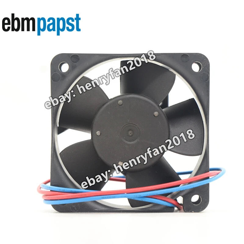 Ebmpapst 614NH Axial Fan 24VDC 2.1W 88mA 60*60*25mm 2wire Equipment Cooling Fan