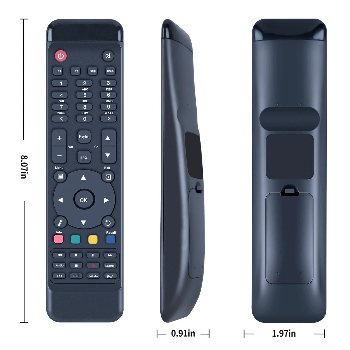 Remote Control For Amiko Viper COMBO HDD SET TOP BOX DVB RECEIVER