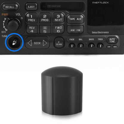 BASIKER Fit for  Equipment Radio Stereo Control 18*18.8mm, Black