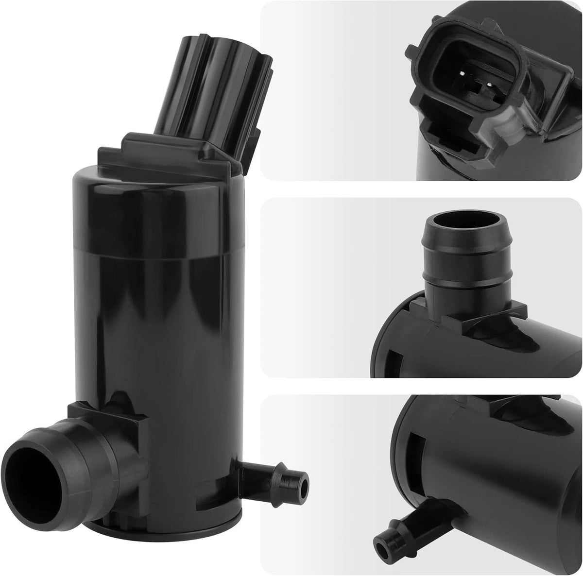 Windshield Washer Pump with Rubber Grommet,Windshield Fluid Pump...