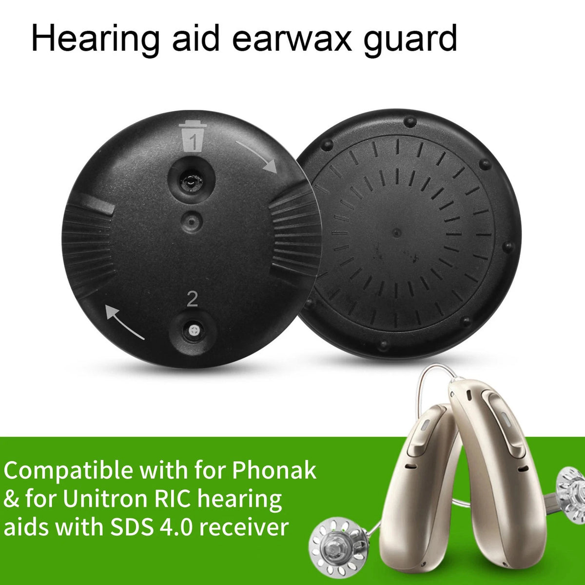 4 packs Hearing Aid Filters For Phonak Hearing Aid For Unitron Hearing Aids