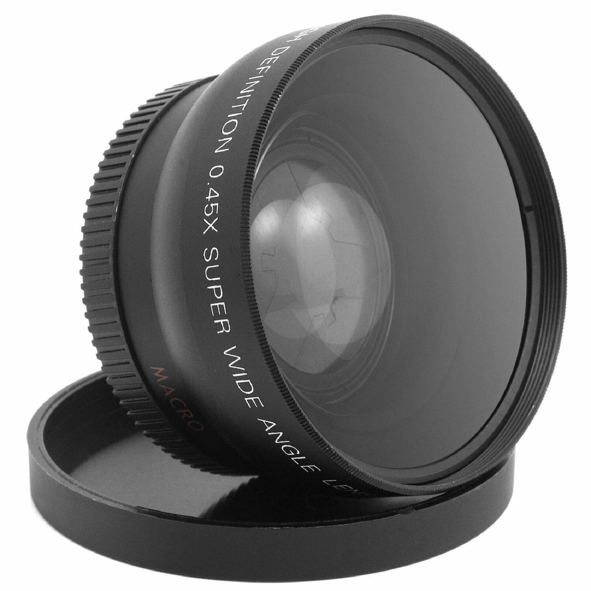 52MM 0.45x Wide Angle Lens + Macro Lens for 52mm DSLR and digital camera F