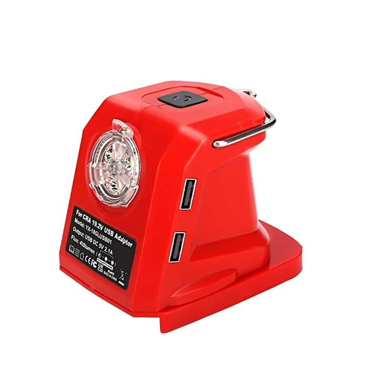 Ni-CD Battery Adapter Charger For Craftsman w/ 420LM LED Multi-Functional
