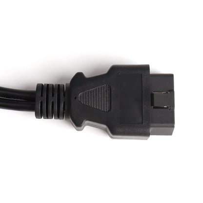 OBD2 OBDII Splitter Extension Cable 16pin Male to Dual Female Y Cable Tool Part