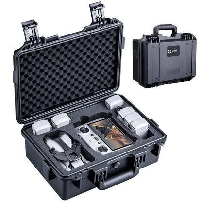 Lykus Titan MM510 Waterproof Hard Case 14.2 x 10.2 x 5.7 inches, Black