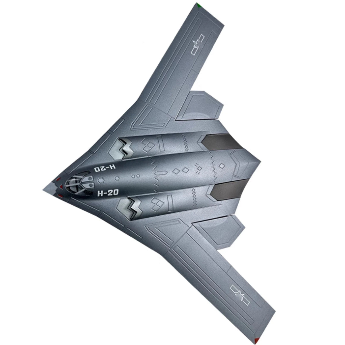 20cm 1/160 China H-20 Strategic Stealth Bombers Fighter Model Gifts For Birthday