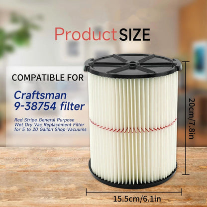 CMXZVBE38754 Vacuum Cleaner Filter For Craftsman Vacs Made 1988 And After