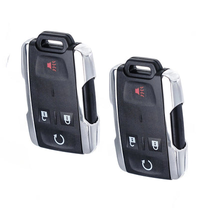 2PCS Keyless Remote Key Fob Auto Accessories For Chevrolet Silverado 2014-2018