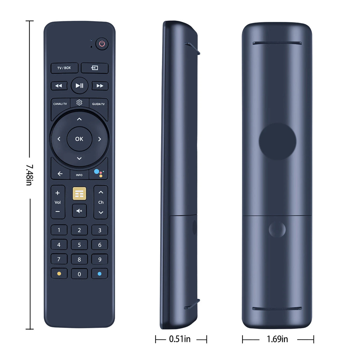 Remote Control For TimVision 2021 Decoder DVD T2 Android 4k with Voice