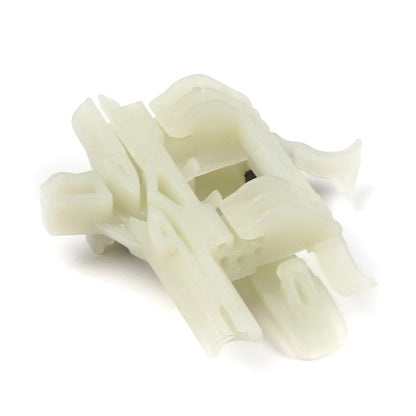 Window Regulator Repair Clips Front Left Door White with Machined Finish
