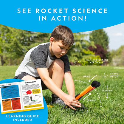 National Geographic Air Rocket Toy – Jump & Launch Dueling Medium, Multicolor