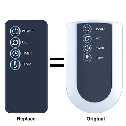 For Lasko Tower Fan 4-Button Replacement Remote Control