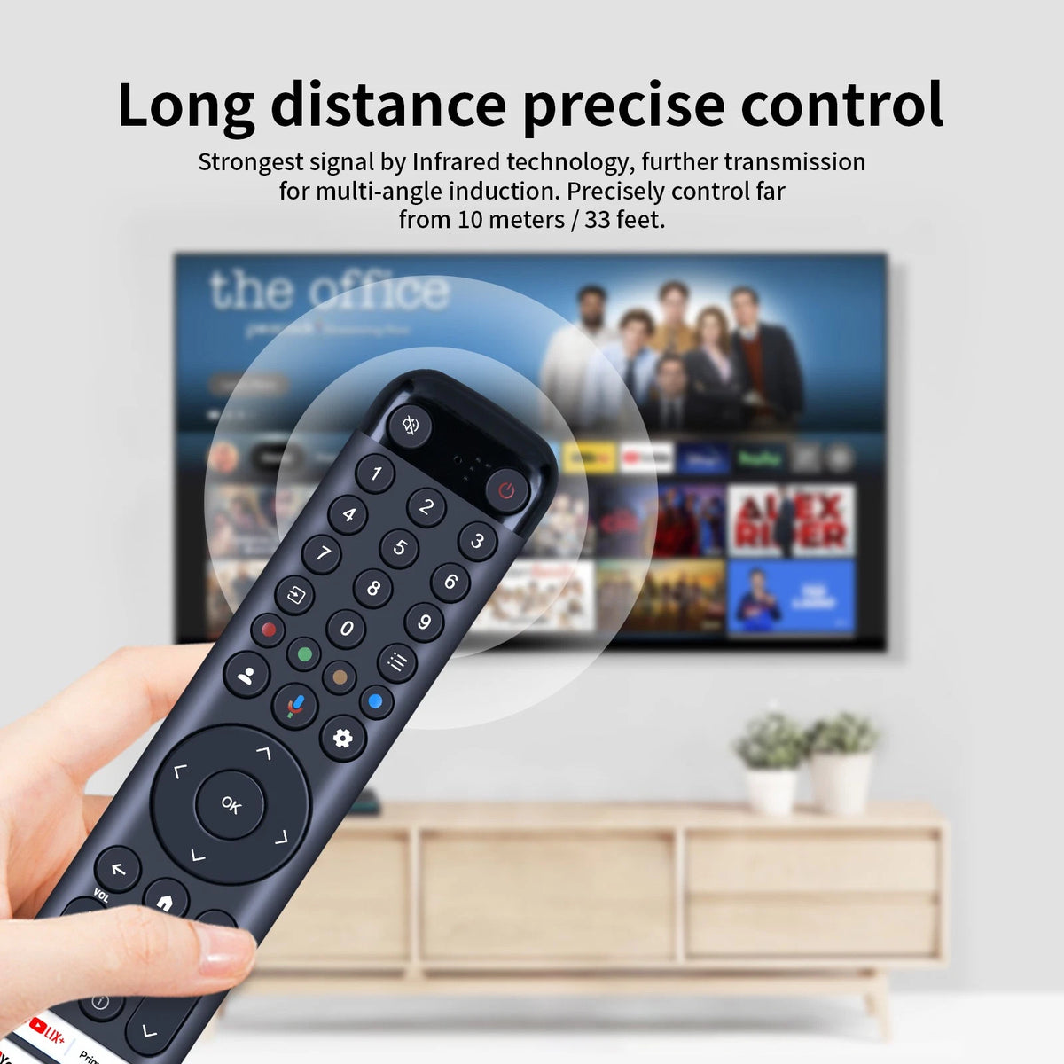 RC833 GUB2 Remote Control For TCL TV 65C845 55 75 65C745 without Voice