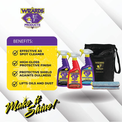 Wizards Automotive Quick Kit - 5-Piece 66 Ounce (Pack of 1), (5 pc)