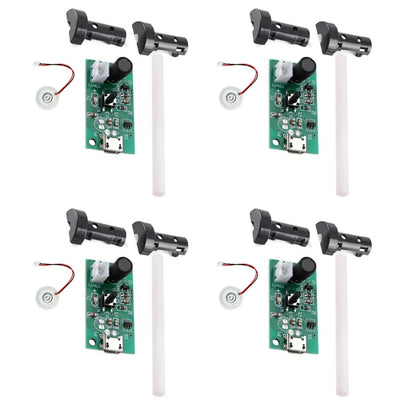 For DIY Humidifier Upgrade 4PCS USB Ultrasonic Fogger Driver Board Set Durable
