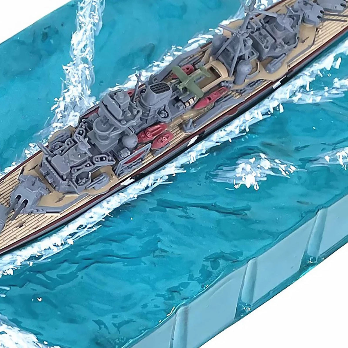 1/1000 Alloy WWII German Prinz Eugen Heavy Cruiser Model Souvenir Gift
