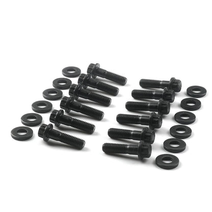 For Chevy SBC/GenIII LS 3/8" Flange 12PT Header Bolt Kit Replace 134-1202