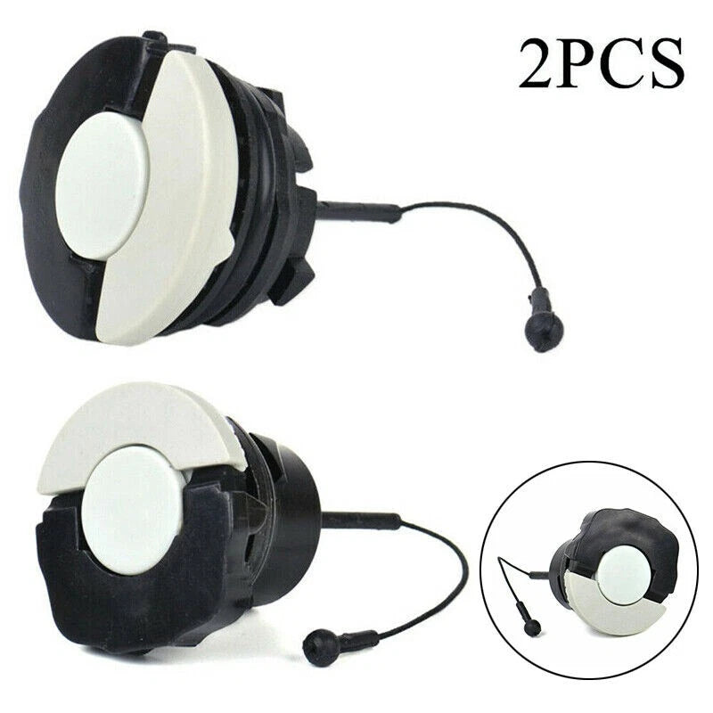 2pcs Durable Fuel Gas & Oil Filler Cap for Stihl Chainsaw MS260 MS381